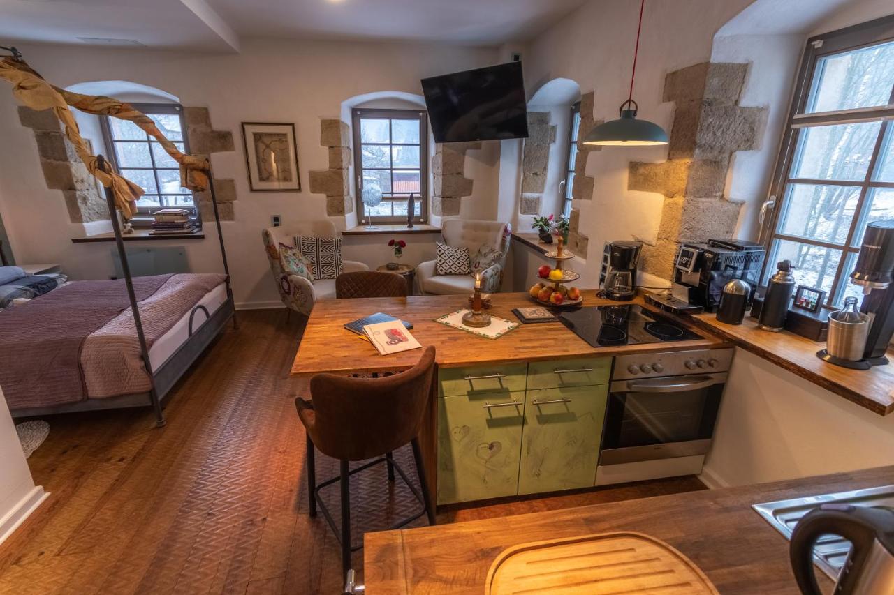 Holzwerk Oybin Apartment Bagian luar foto