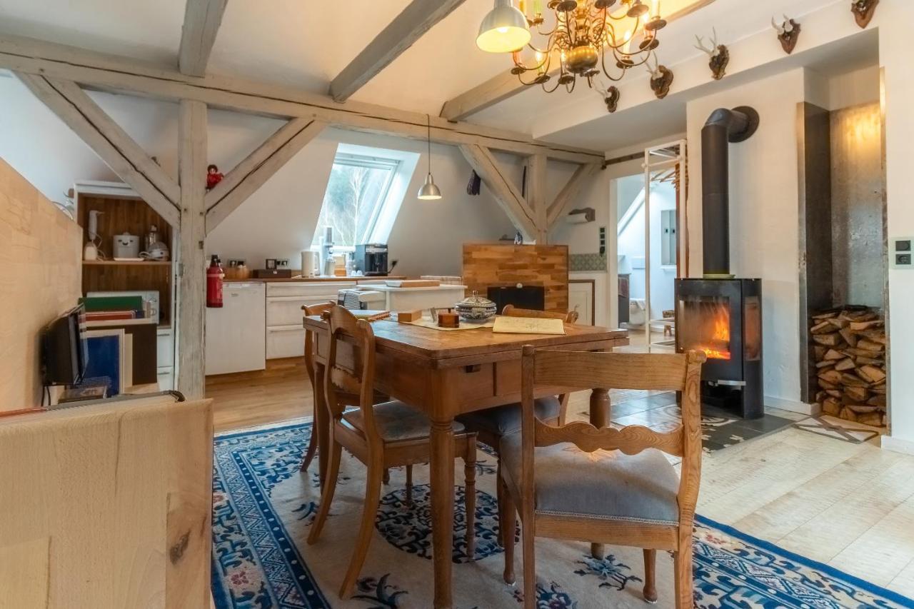 Holzwerk Oybin Apartment Bagian luar foto
