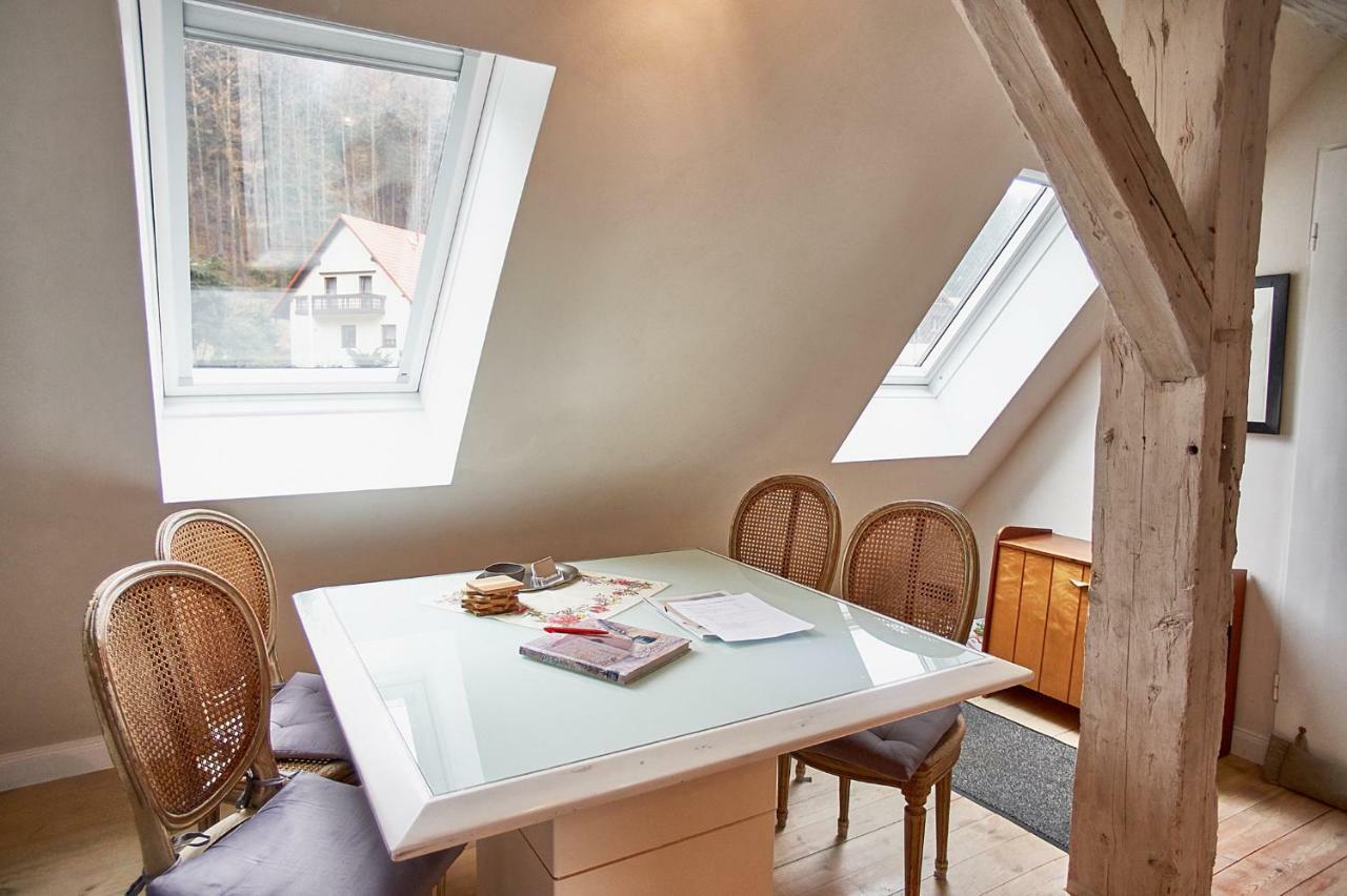 Holzwerk Oybin Apartment Bagian luar foto